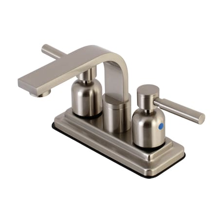 Kingston Brass KB8468DL Concord 4" Centerset Bathroom Faucet, Brushed Nickel KB8468DL
